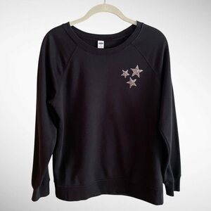 Old Navy Pullover 3-Star Sweatshirt Crewneck Long Sleeves